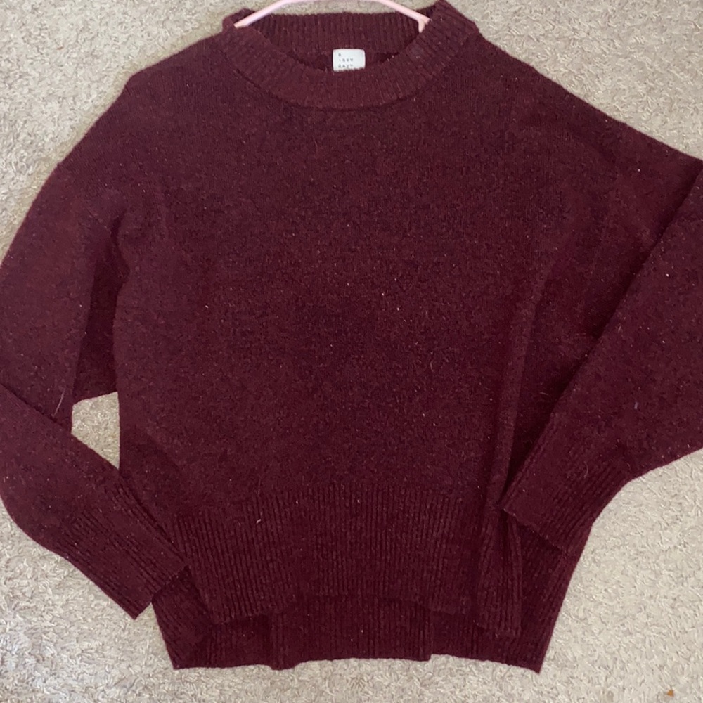 Maroon Christmas Sweater - A New Day